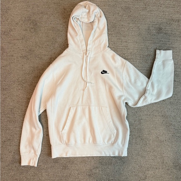 Nike White Pullover Hoodie - Picture 2 of 3